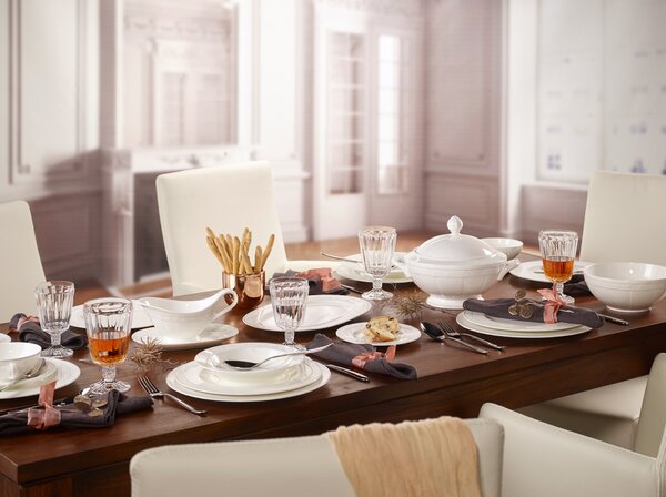 Villeroy&Boch Villeroy & Boch Gray Pearl polévkový talíř 24 cm