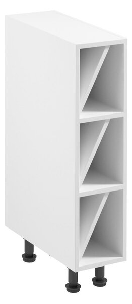 Dolní skříňka na víno ARBOR - šířka 20 cm, bílá