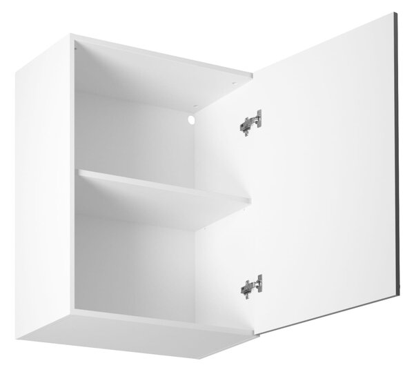 Horní kuchyňská skříňka LUMEA - šířka 60 cm, šedá / bílá