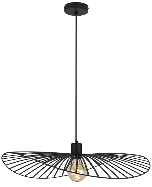 Toolight Toolight, závěsné svítidlo 61cm, 1xE27, APP1841-1CP, černá matná, OSW-07062