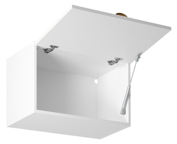 Horní skříňka s výklopnými dvířky LUMEA - šířka 60 cm, bílá