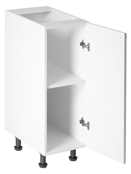 Dolní jednodveřová skříňka LUMEA - šířka 30 cm, bílá