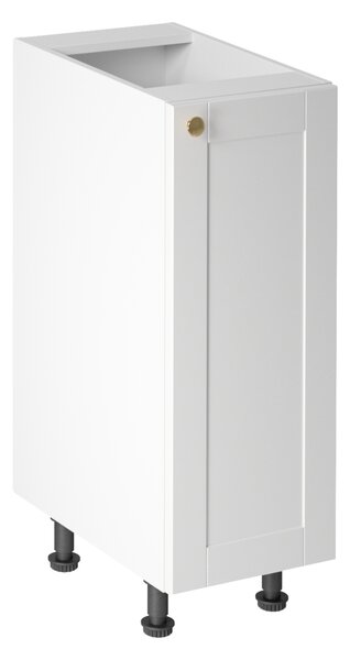 Dolní jednodveřová skříňka LUMEA - šířka 30 cm, bílá
