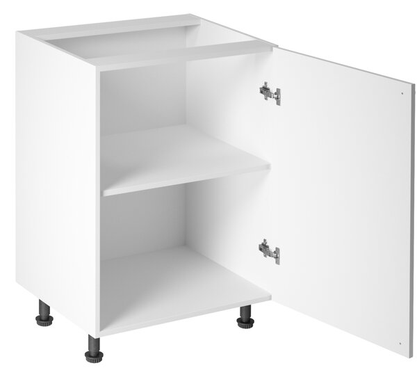 Dolní jednodveřová skříňka LUMEA - šířka 60 cm, bílá