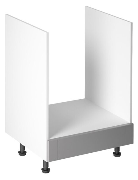 Kuchyňská skříňka pro vestavnou troubu LUMEA - šířka 60 cm, šedá / bílá