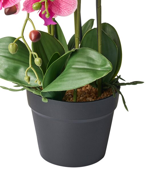 Umělá rostlina ORCHID 65 cm Růžová