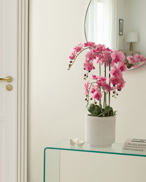Umělá rostlina ORCHID 65 cm Růžová