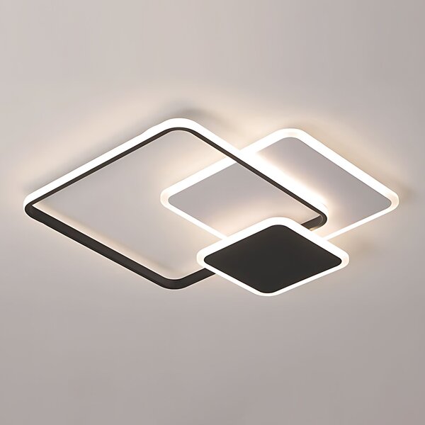 Toolight Stropní LED osvětlení Modern D49 LHJ079-C černá/bílá