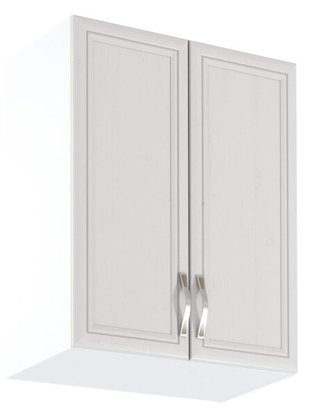 Horní kuchyňská skříňka SILVARA - šířka 60 cm, borovice andersen / bílá