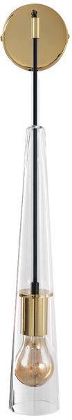 Toolight - Nástěnné svítidlo E27 60W APP896-1W, zlatá, OSW-06890