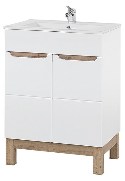 Koupelnová sestava BALI WHITE LAVA 60cm