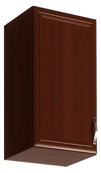 Horní kuchyňská skříňka SILVARA - šířka 40 cm, ořech, levé provedení