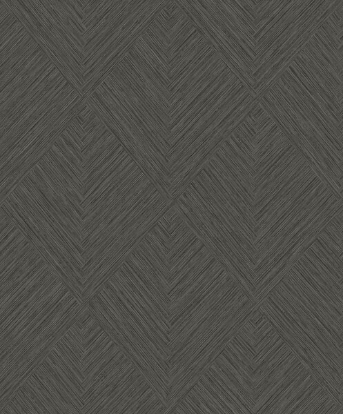 Vliesová tapeta na zeď, hnědá, geometrická, PW3009, Precious Weaves, Grandeco