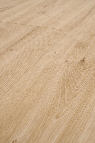 HALMAR Jídelní rozkládací stůl Bagio 120/160 cm dub artisan/černý