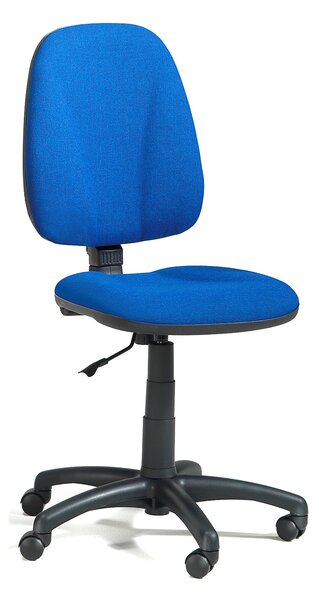 AJ Produkty Kancelářská židle DOVER, vysoké opěradlo, modrá