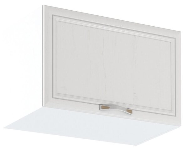 Horní skříňka s výklopnými dvířky SILVARA - šířka 60 cm, borovice andersen / bílá