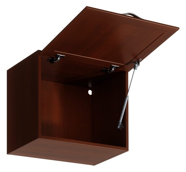 Horní výklopná skříňka SILVARA - šířka 50 cm, ořech