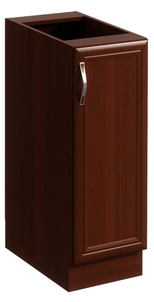 Dolní jednodveřová skříňka SILVARA - šířka 30 cm, ořech, pravé provedení