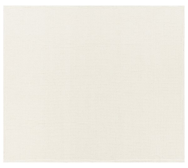 Přikrývka na postel CHAGYL Bavlna 200 x 220 cm Světle béžová