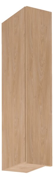 Vysoká horní kuchyňská skříňka SALERNO - šířka 20 cm, dub, pravé provedení