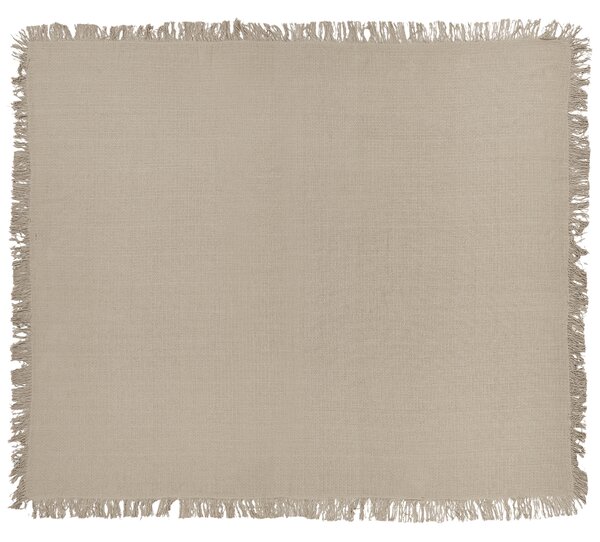 Přikrývka na postel YERBENT Bavlna 220 x 240 cm Taupe