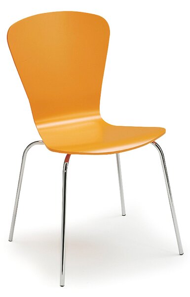 AJ Produkty Jídelní židle MILLA, oranžová
