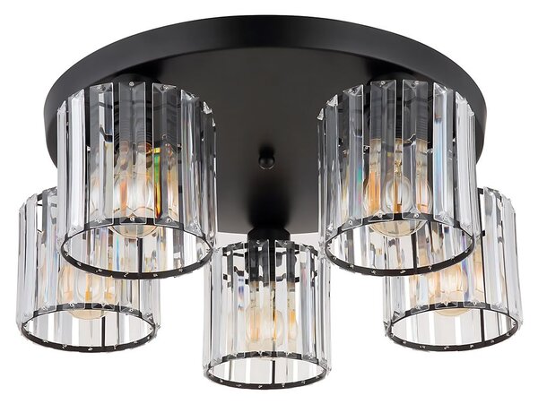 Toolight Rea, Stropní svítidlo EBT023-5C BLACK, OSW-01223