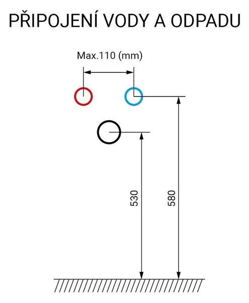 Mereo Mereo, Bino, koupelnová skříňka 121 cm, bílá, CN673S