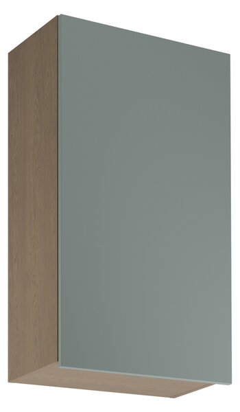 Vysoká horní kuchyňská skříňka SALERNO - šířka 60 cm, baltic storm / zelená