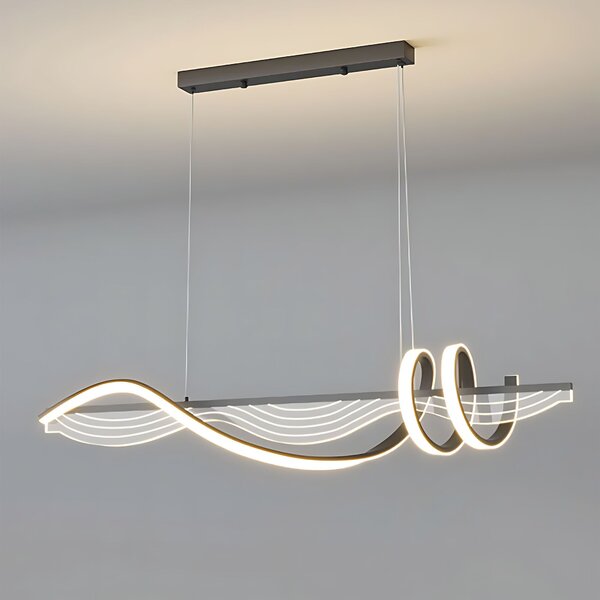 Toolight Závěsné LED osvětlení E3 LHJ041-CP 100 cm černé