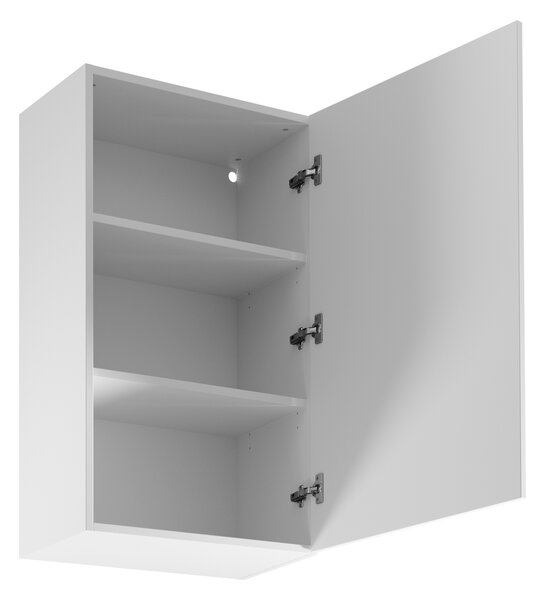 Vysoká horní kuchyňská skříňka SALERNO - šířka 60 cm, bílá