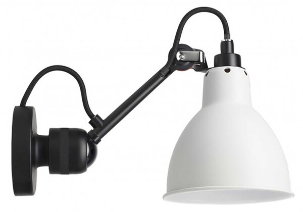 DCW éditions Lampe Gras N°304 E14 nástěnné svítidlo ČernáChromováOvál