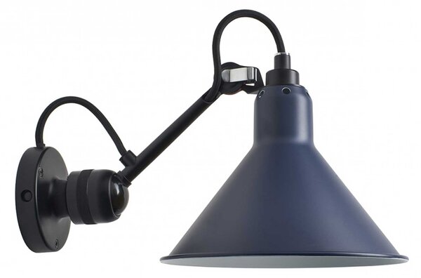 DCW éditions Lampe Gras N°304 E14 nástěnné svítidlo ČernáChromováOvál