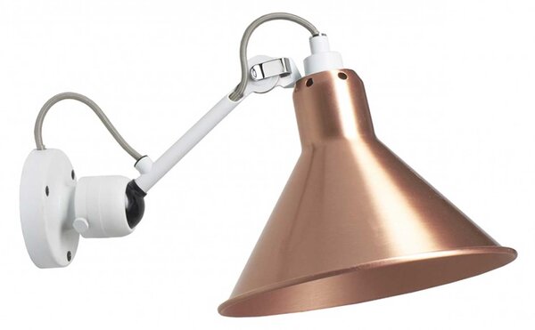 DCW éditions Lampe Gras N°304 E14 nástěnné svítidlo BíláMěděnáKužel