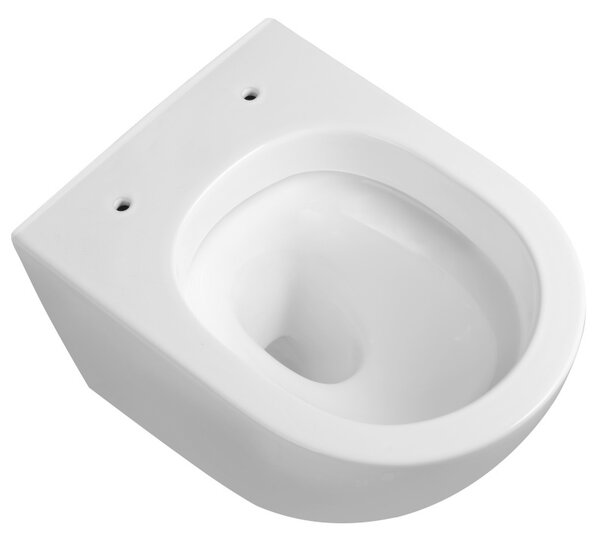 BPS-koupelny Závěsná WC mísa se SoftClose sedátkem HYD-4706, bílá