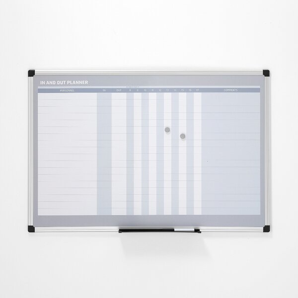 AJ Produkty Plánovací docházková tabule MABEL, 900x600 mm