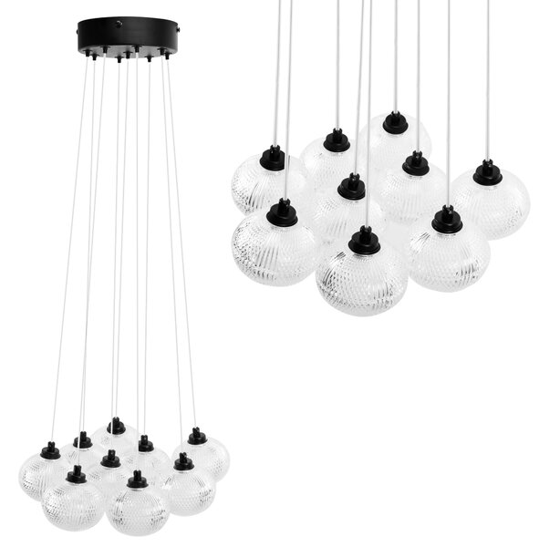 Toolight Rea, LAMP MS022-9CP Black, OSW-09637