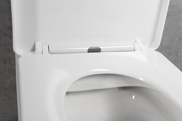 Bruckner Bruckner, LEON WC sedátko, Slim, Soft Close, duroplast, bílá, 301.307.4