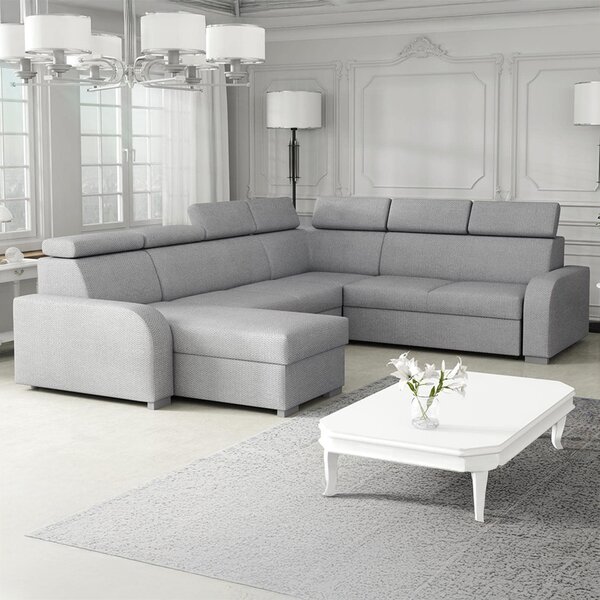 Sedací souprava OSLO U | 170x315x250 | rozkládací + 2x úložný prostor | VÝBĚR TKANIN