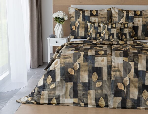 Povlečení Mosaica Mako satén DUO SET 2x 140/200, 2x 70/90
