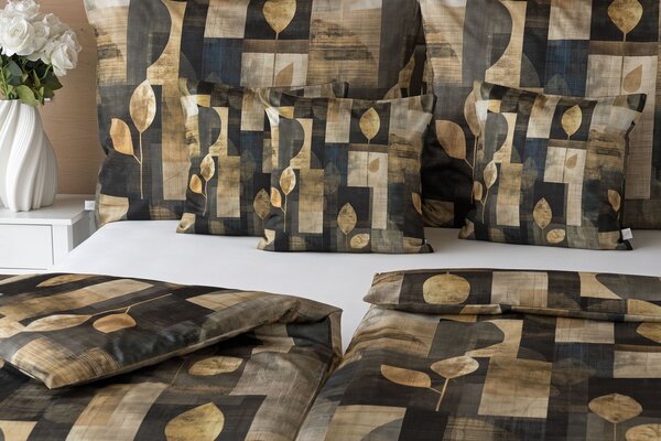 Povlečení Mosaica Mako satén DUO SET 2x 140/200, 2x 70/90