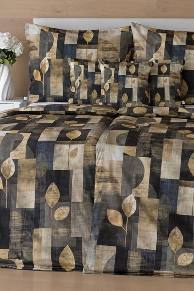 Povlečení Mosaica Mako satén DUO SET 2x 140/200, 2x 70/90