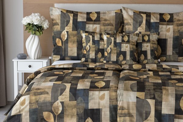 Povlečení Mosaica Mako satén DUO SET 2x 140/200, 2x 70/90