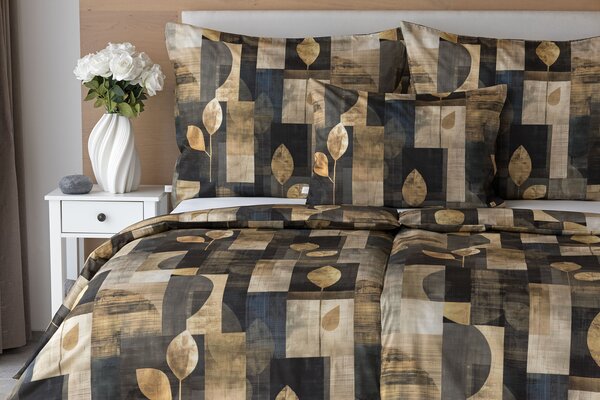 Povlečení Mosaica Mako satén DUO SET 2x 140/200, 2x 70/90