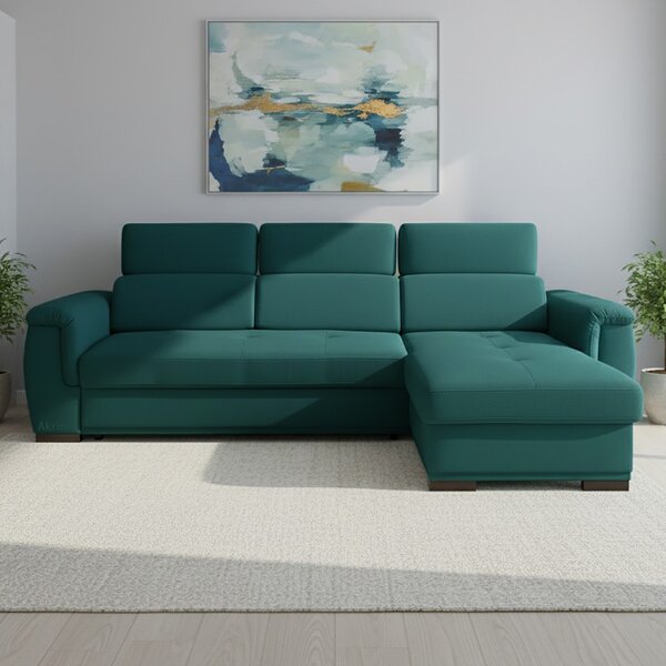 Sedací souprava UMBRIA III | 270x177 cm | rozkládací + úložný prostor | VÝBĚR LÁTEK