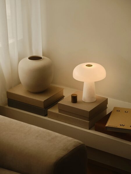 Nordlux Glossy Mini stolní lampa 1x15 W bílá 2520015001