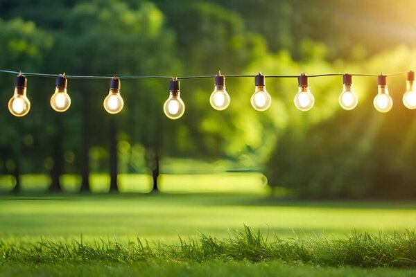 Garden Line Solární LED světelný řetěz Rona 3,8 m teplá bílá