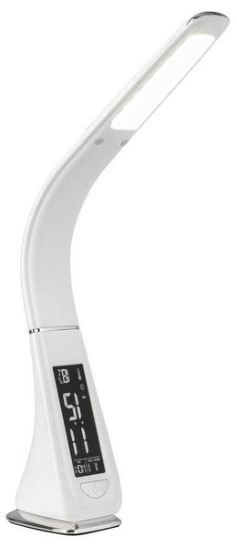 Rabalux - LED Stmívatelná dotyková stolní lampa s displejem LED/5W/230V bílá RL3516