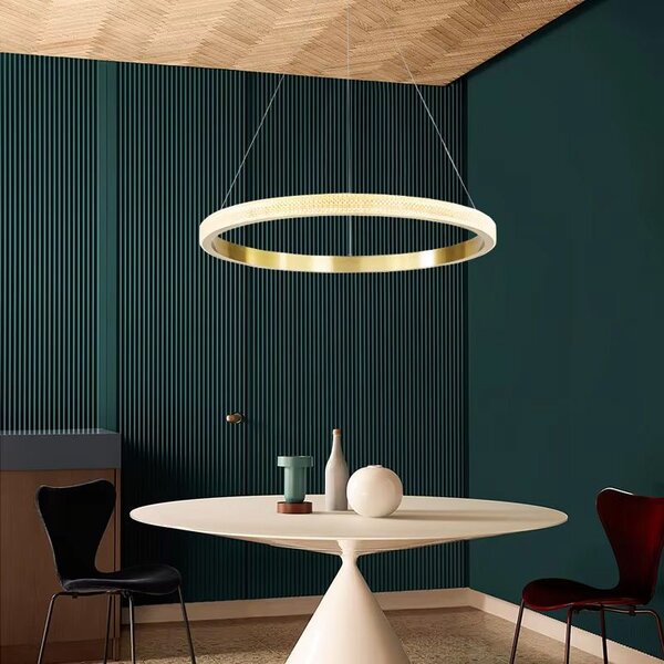 Toolight Toolight, LED stropní svítidlo 23W APP1510-CP, zlatá lesklá, OSW-05471