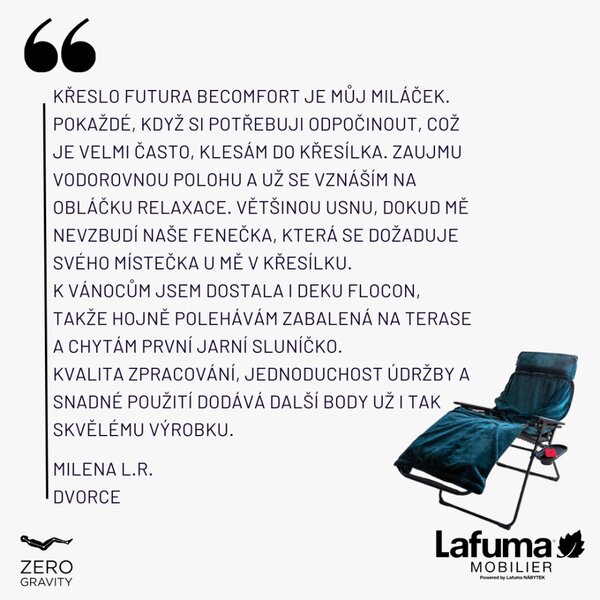 Zvýhodněná sada: 2x FUTURA BeComfort vel. standard modrá Bleu Encre + 2× držák nápojů ZDARMA